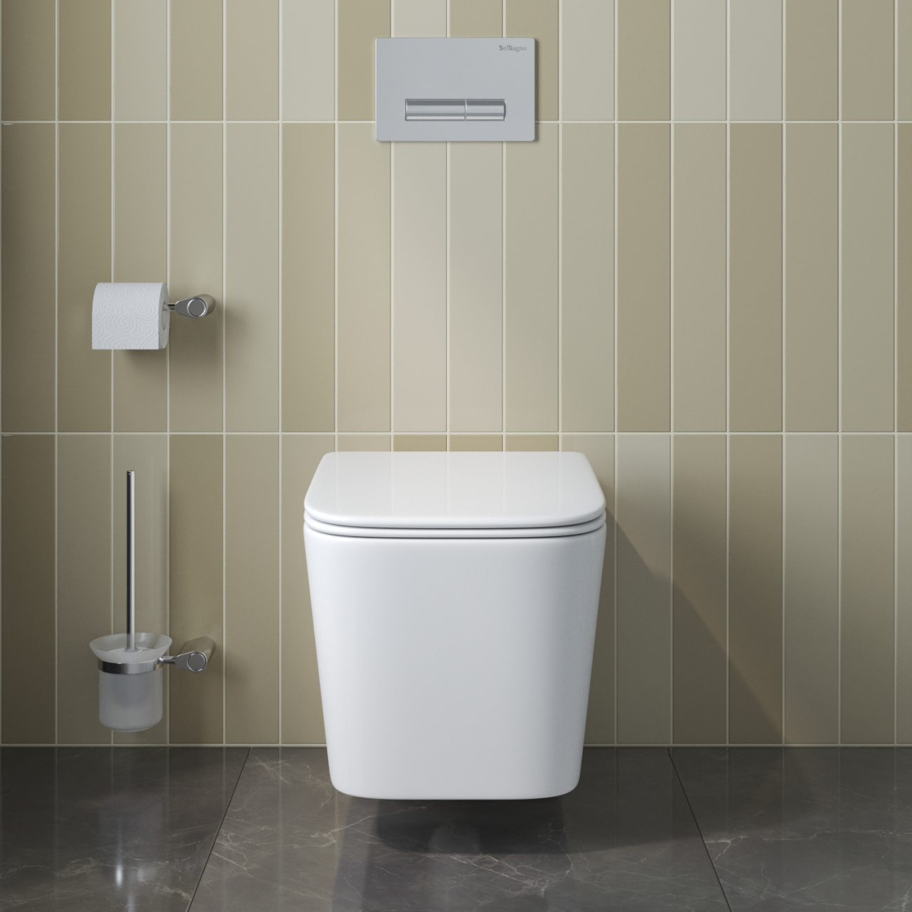 Унитаз подвесной BelBagno BB5171CH-TOR/SC