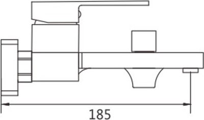 Смеситель Shevanik S9602T (черный)