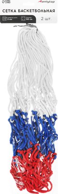 Сетка для баскетбольного кольца Onlytop 2763585 (2шт) - 