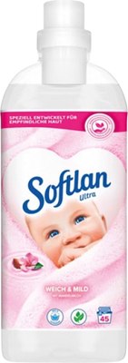 Кондиционер для белья Softlan Нежный и мягкий (1л) - 