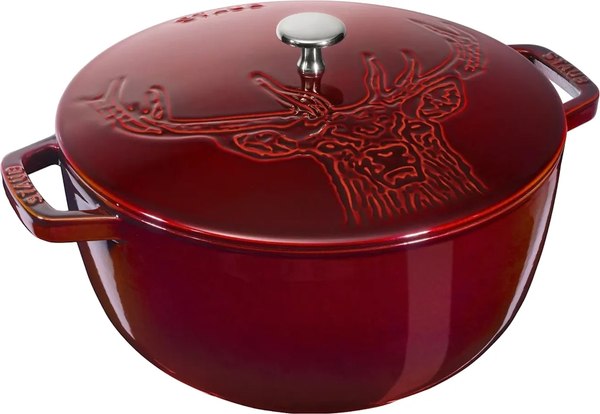 Кокотница Staub La Cocotte Олень 11272687 (гранатовый)