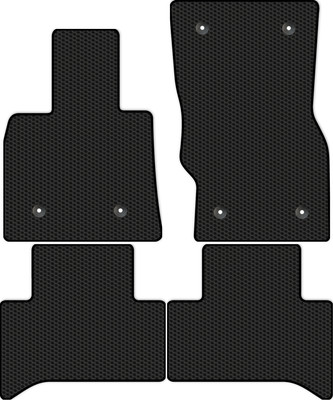 Комплект ковриков для авто Alicosta 1690_1 для Alfa Romeo Stelvio I SUV/949 2016-н.в. (EVA соты, черный) - 