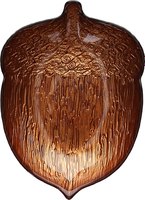 Блюдо Andrea Fontebasso Galassia Walnut Желудь GL5VT572850 (янтарный) - 