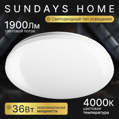 Потолочный светильник Sundays Home 240924-5 / 5719 - 