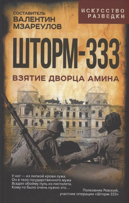

Книга, Шторм-333. Взятие дворца Амина