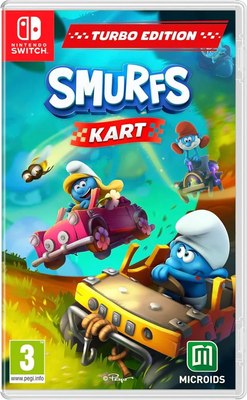 Игра для игровой консоли Nintendo Switch Smurfs Kart. Turbo Edition (EU pack, EN version) - 
