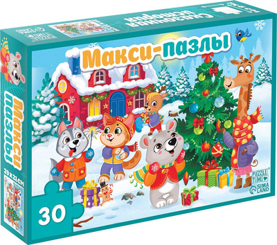 Пазл Puzzle Time Макси. Сказочная история / 10631183 (30эл) - 
