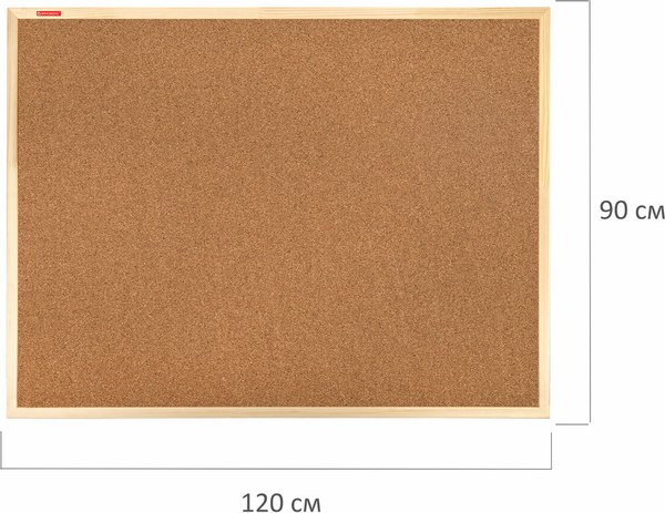 Информационная доска Brauberg 238312 (пробковая)