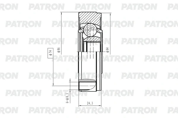 ШРУС Patron PCV2182