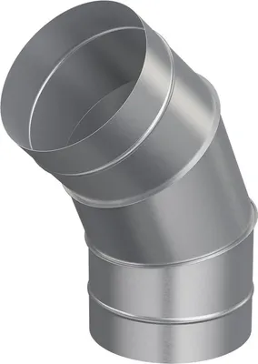 

Колено воздуховода, 160OTG45