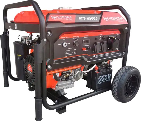 Бензиновый генератор Korona tools БГУ-8500 (8.0/8.5кВт)