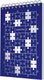 Блокнот Listoff Velvet / БВБФК6904465 (90л, синий) - 