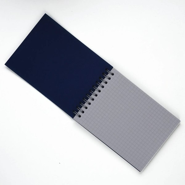 Блокнот Listoff Velvet / БВБФК6904463 (90л, синий)