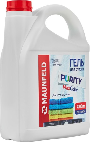 Гель для стирки Maunfeld Purity Max Color MWL4700PC (4.7л)