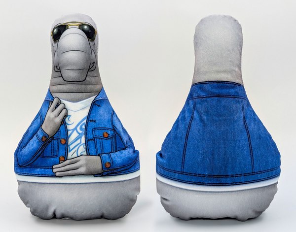 Подушка декоративная Leader Toys Ждун в очках / МТ11063
