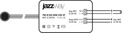 Датчик движения JAZZway PMS-IR 050 500W 230V 30 WH IP20 / 5059092