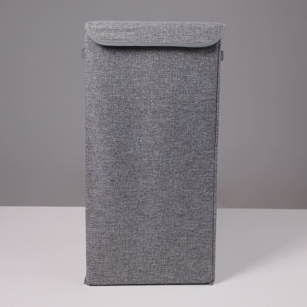 Корзина для белья AksHome Mackenzie-4 (серый)