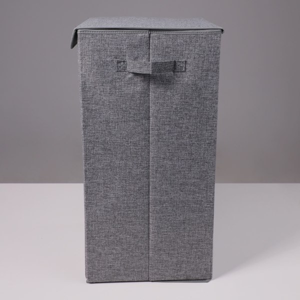 Корзина для белья AksHome Mackenzie-4 (серый)