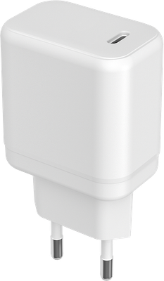 Адаптер питания сетевой Фаза PA-20C-wh 20Вт Type-C / 5048768 (белый) - 