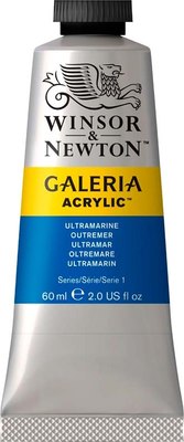 Акриловая краска Winsor & Newton Galeria / 2120660 (60мл, ультрамарин)