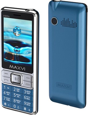 Мобильный телефон Maxvi X900c (маренго) - 