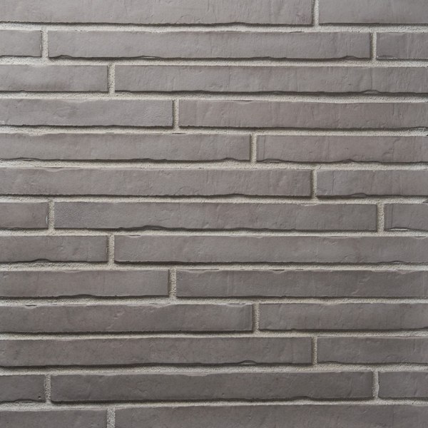 Декоративный камень бетонный Petra Клинкерный кирпич 16П7 (серый)