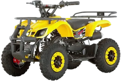 Квадроцикл AVM Grizlik 49 Max (желтый) - 