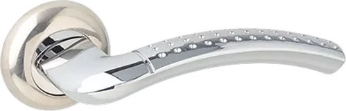 Ручка дверная Avers H-14026-P-NIS/CR Spindle 130 (B2B)