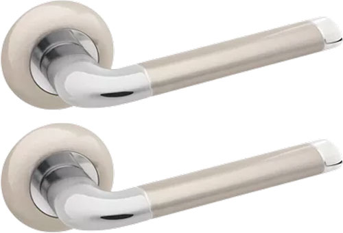 Ручка дверная Avers H-14083-P-NIS/CR Spindle 105 (B2B)