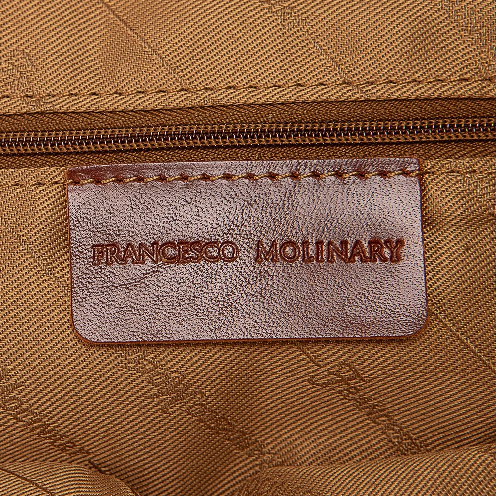 Сумка Francesco Molinary 513-12538-1-001BRW (коричневый) — фото 6