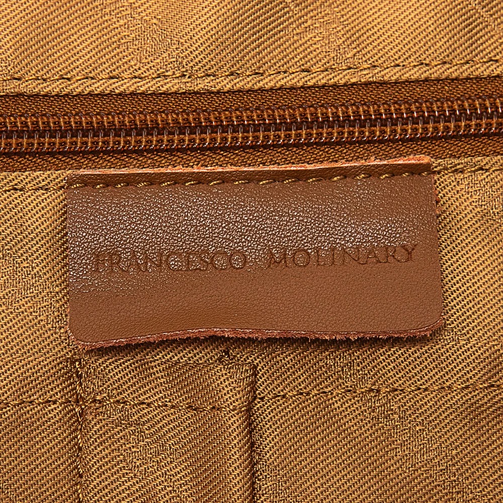 Сумка Francesco Molinary 513-16489-002-BRW (коричневый) — фото 6