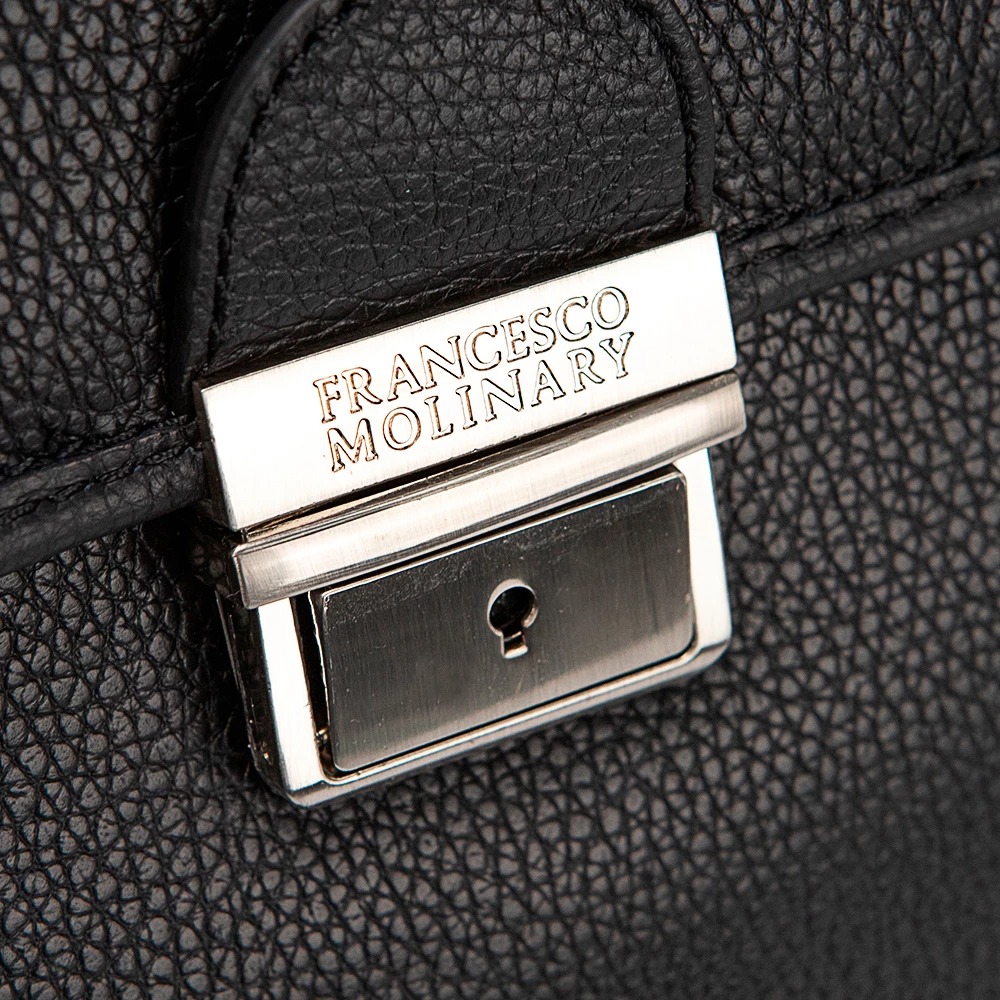Сумка Francesco Molinary 513-566101-037-BLK (черный) — фото 5