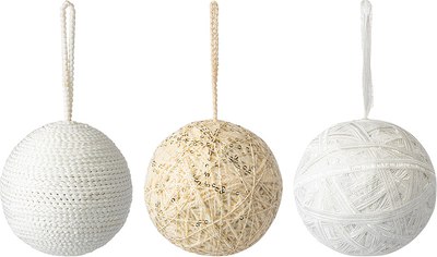 

Набор елочных игрушек, New Year Essential White elegance / TK24-NY_DEC0015