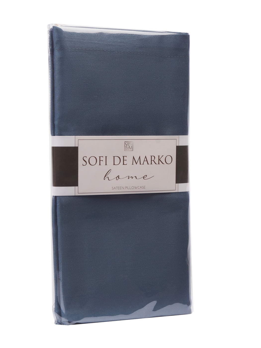 Наволочка Sofi de Marko Мармис 50x70 / НВ-мс-50x70сгл (серый/голубой) — фото 2