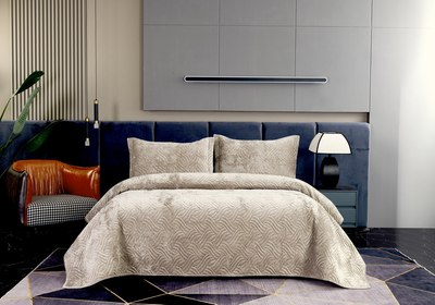 

Набор текстиля для спальни, Деварта 160x220 / Пок-Дв-160x220кп