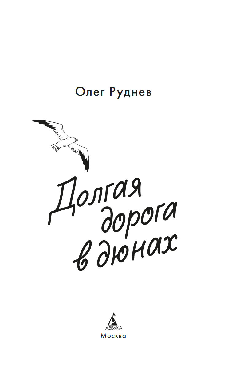 Художественная книга Азбука Долгая дорога в дюнах, твердая обложка (Руднев Олег) — фото 3