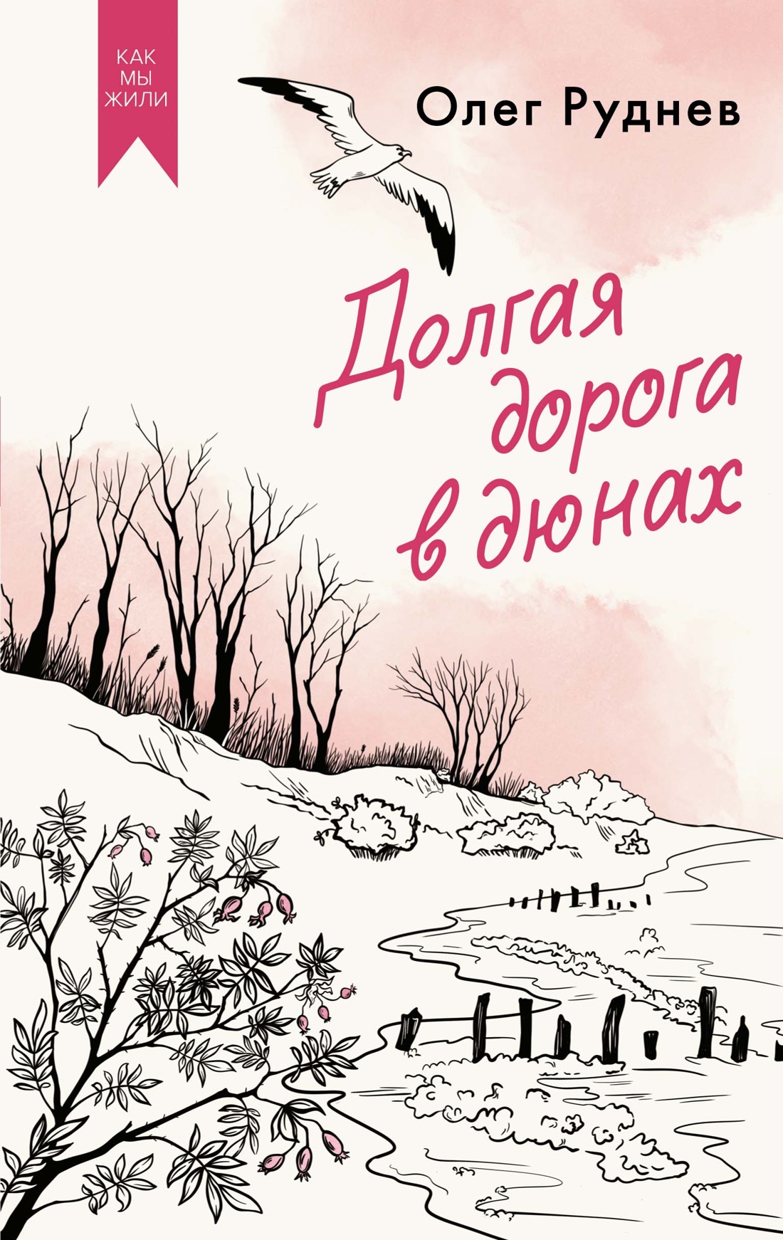 Художественная книга Азбука Долгая дорога в дюнах, твердая обложка (Руднев Олег)