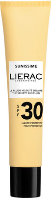Эмульсия солнцезащитная Lierac Sunissime бархатистая SPF30 для лица (40мл) -