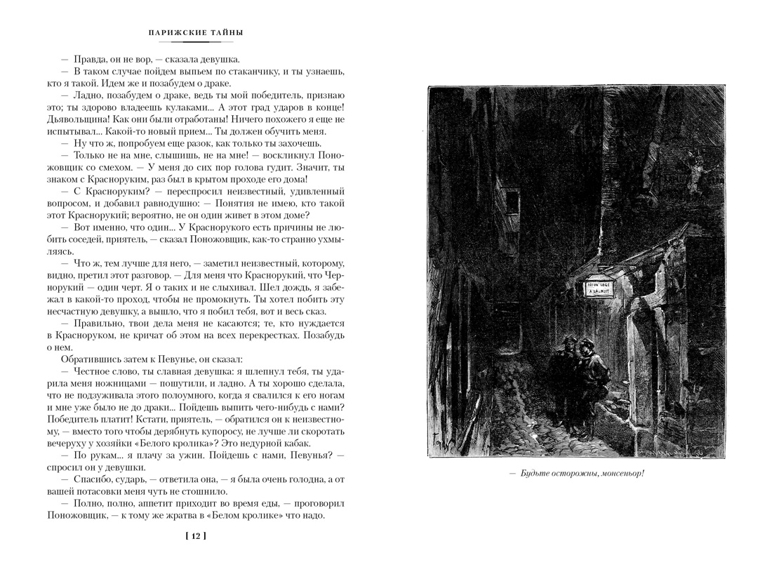 Набор художественных книг Азбука Парижские тайны в 2-х томах, твердая обложка (Сю Эжен) — фото 2
