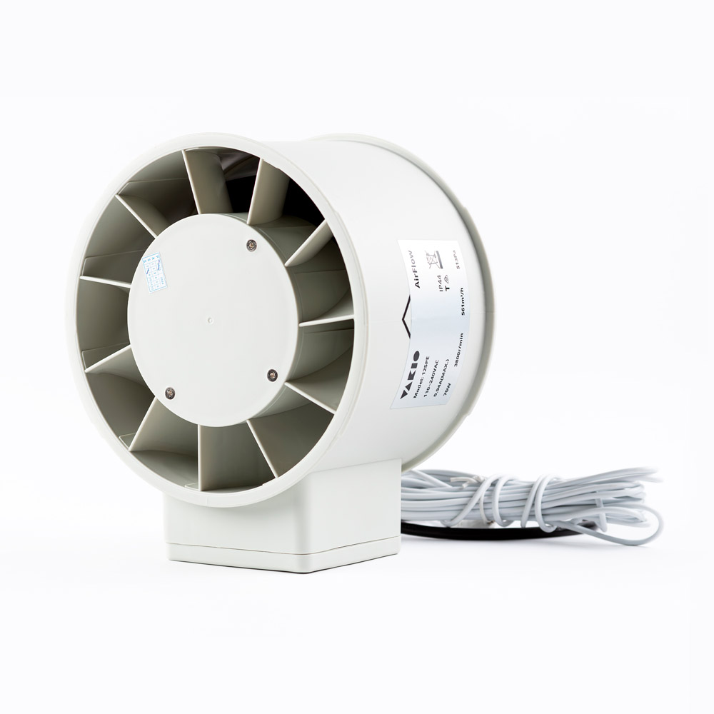 Вентилятор канальный Vakio AirFlow 125PE — фото 2