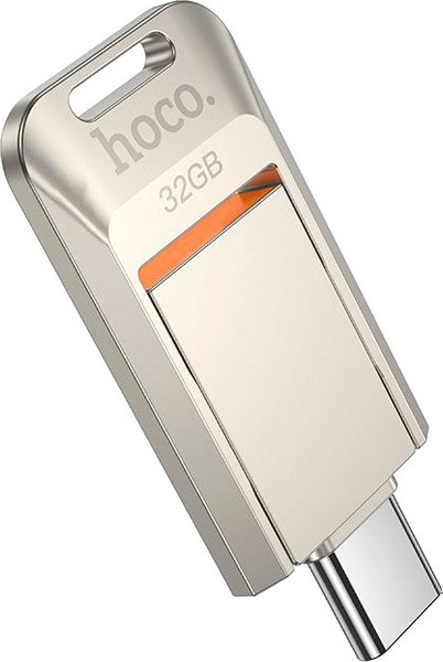 USB flash накопитель Hoco UD17 32GB USB3.0 Type-C (серебристый)