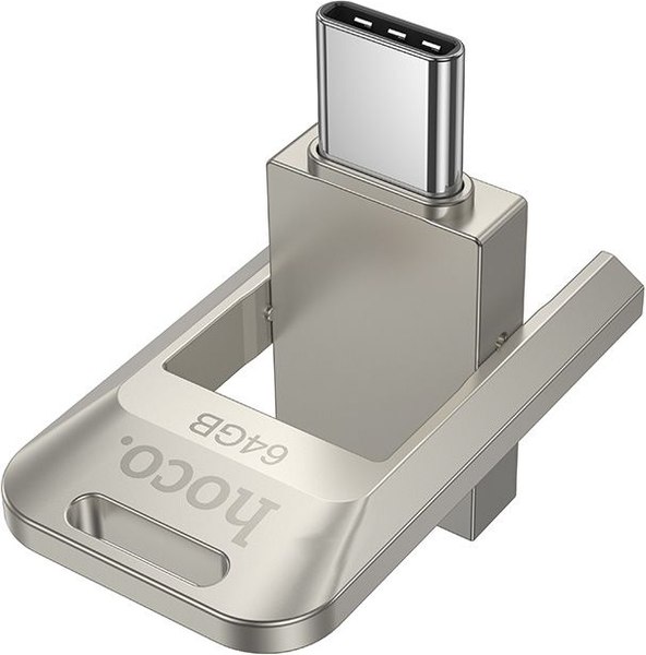 USB flash накопитель Hoco UD17 64GB USB3.0 Type-C (серебристый)
