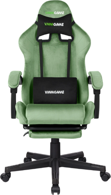 Кресло геймерское Vmmgame Throne Velour Green / OT-B31-VRGN (велюр, зеленый) - 