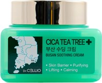 Крем для лица Dr. Cellio Busan Cica Tea tree Soothing Cream (75мл) - 