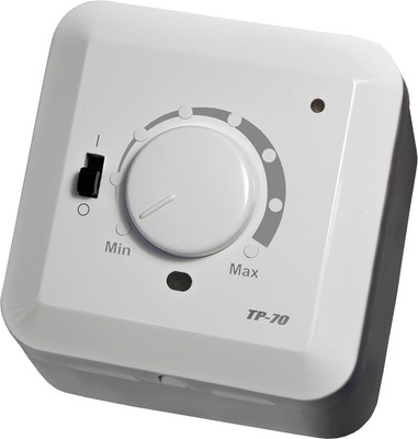 Терморегулятор для теплого пола ЭргоЛайт ТР-70 ПН (белый) - 