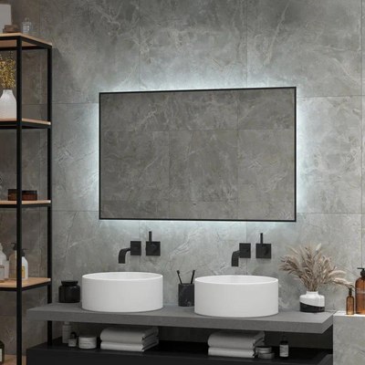 

Зеркало, Amer Black Led 120x70