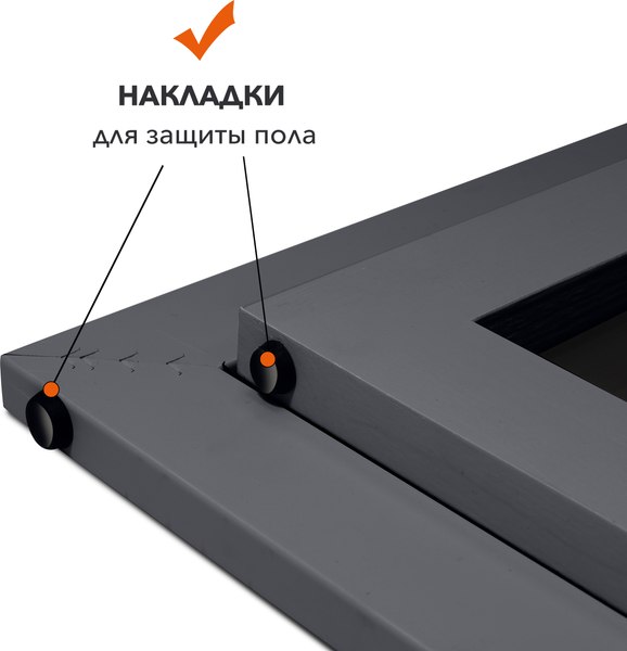 Зеркало Алмаз-Люкс Напольное MF1nd-16050 (карбон)