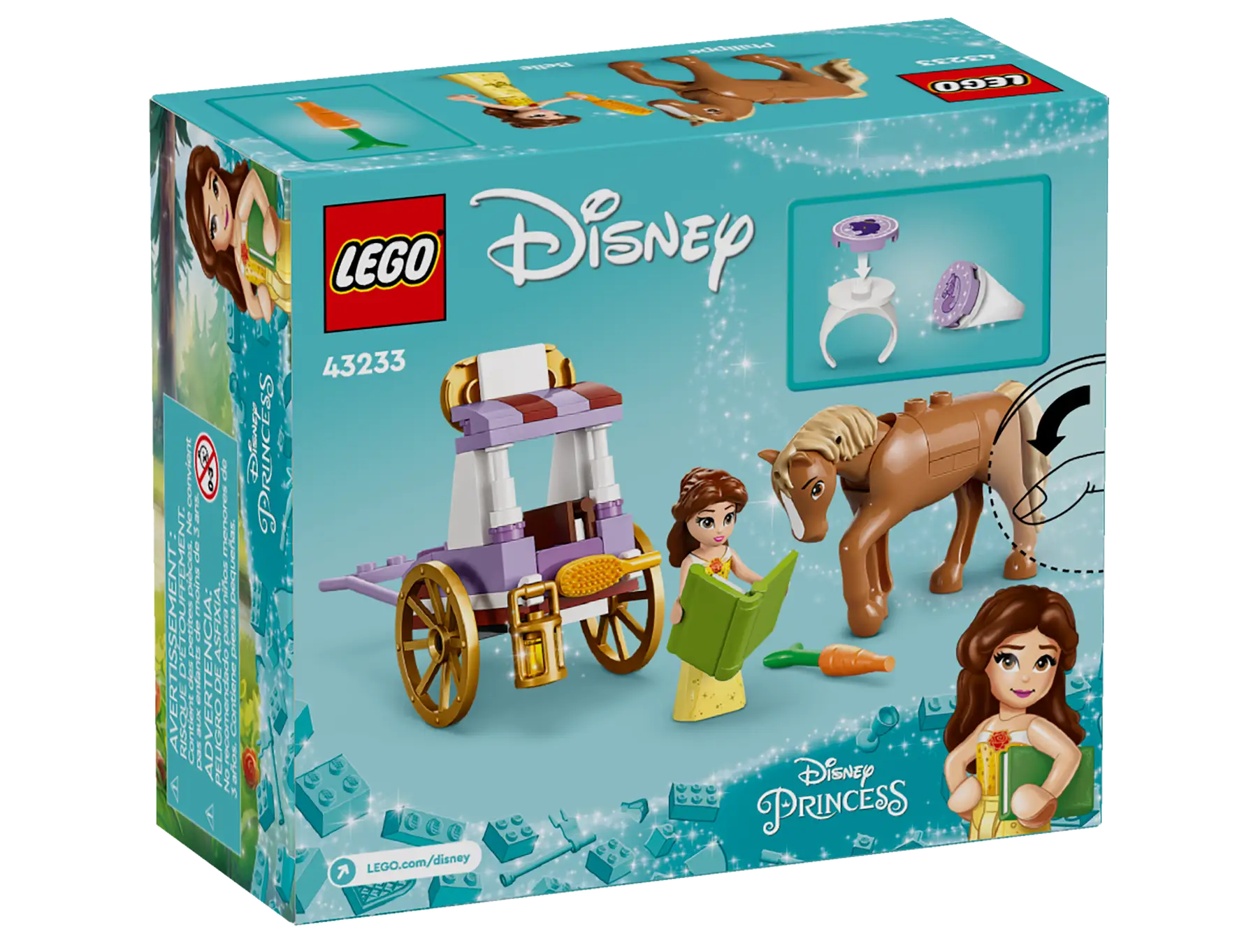 Конструктор Lego Disney Сказочная карета Белль 43233