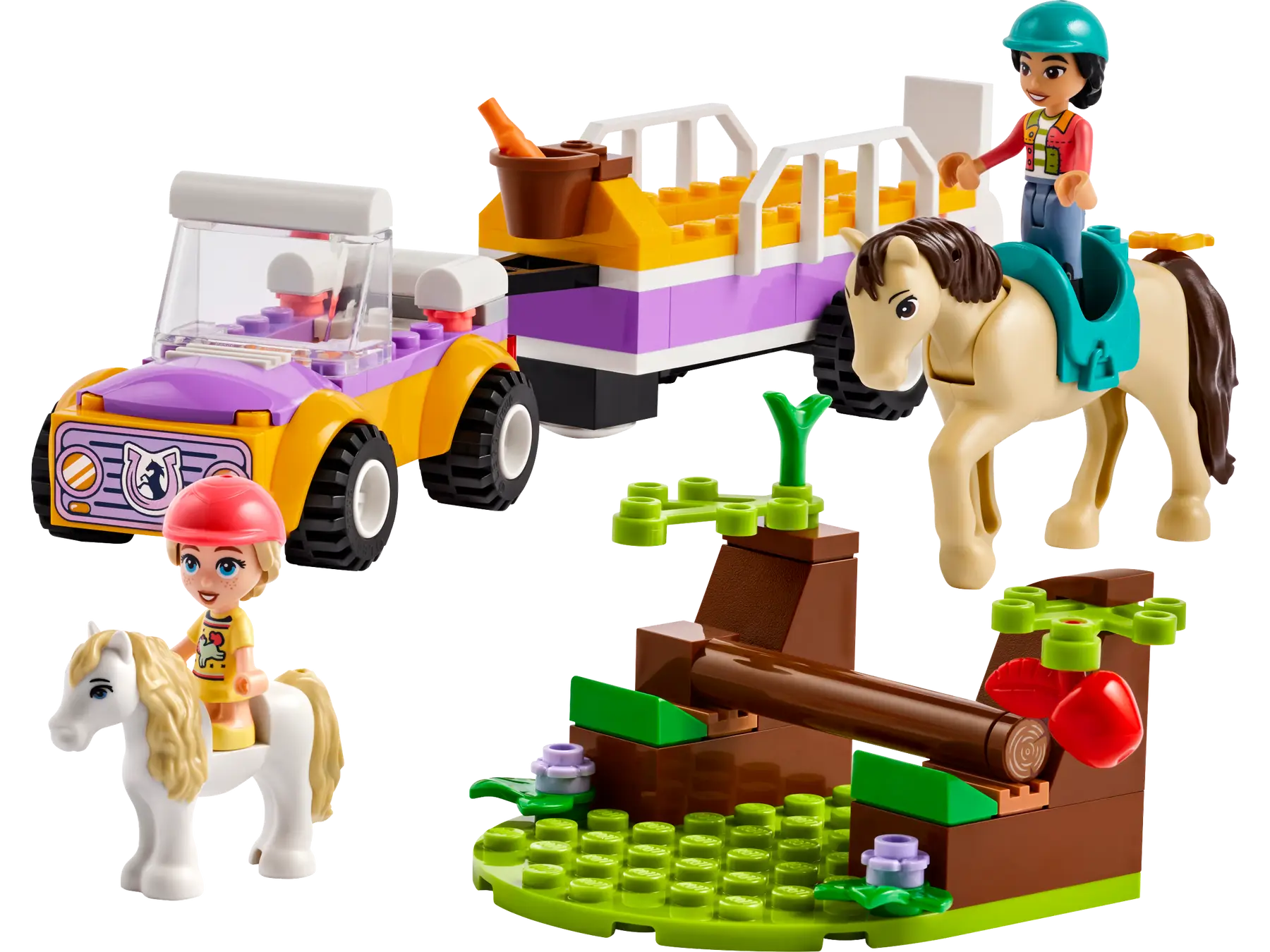 Конструктор Lego Friends Трейлер с лошадьми и пони 42634