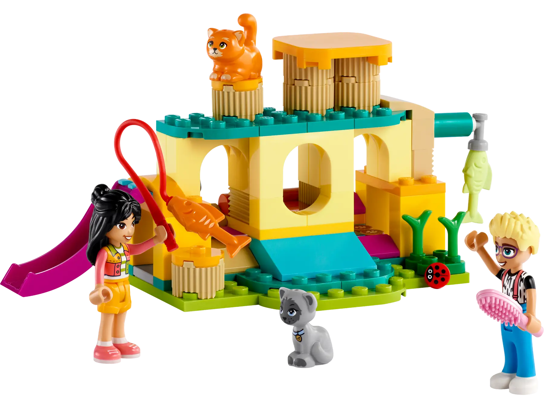 Конструктор Lego Friends Приключение на игровой площадке для кошек 42612